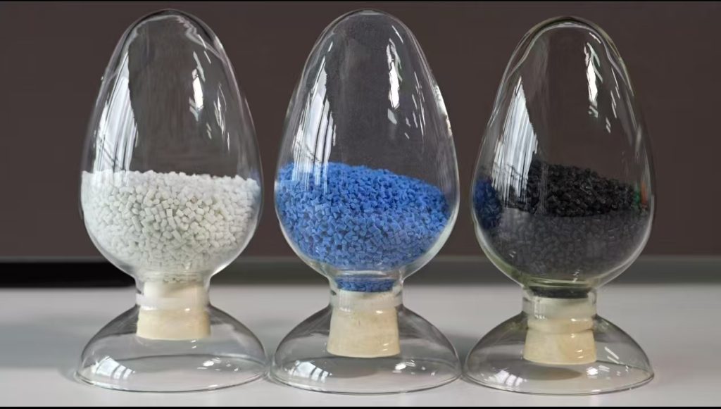 Precisie spuitgegoten nylon onderdeel - zicht op eindproduct