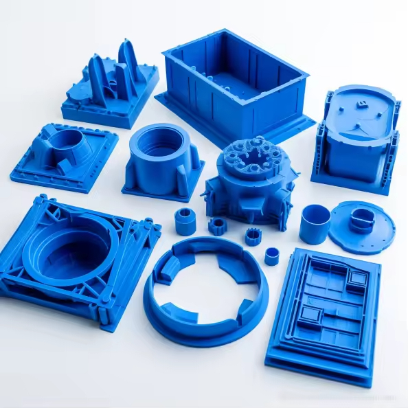 Blauwe 3D printen product case